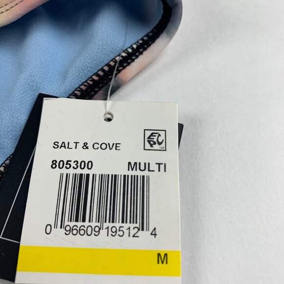 Salt + Cove Juniors Multicolor Tie Dye Hipster Swimsuit Bikini Bottom Size M NWT - Picture 2 of 7